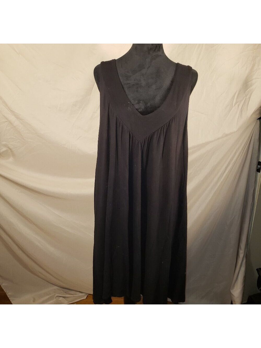 Women's Suzanne Somers Black Midi Dress - L